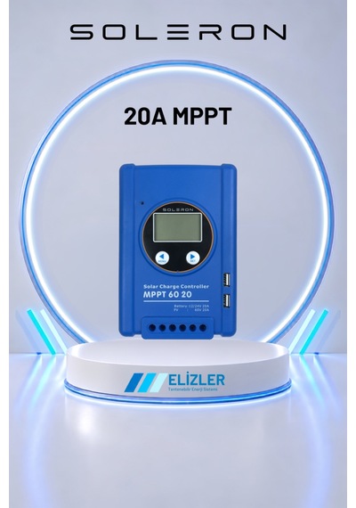 20a Mppt Şarj Kontrol Cihazı 12/24v