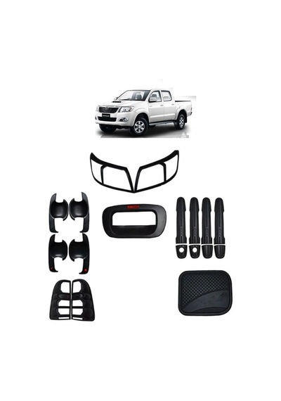 Sentinel Toyota Hilux Vigo Kaplama Seti Siyah Full 2012 / 2015 T-hılux 12-bl
