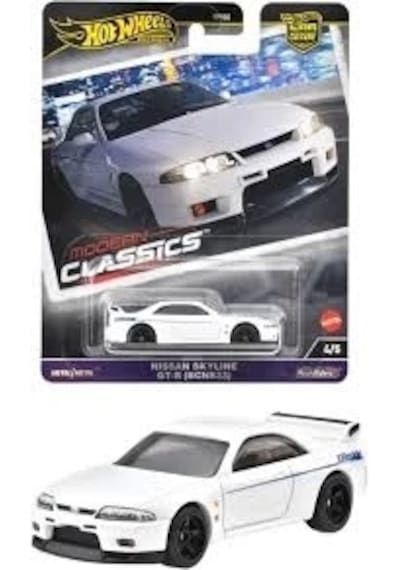 Hot Wheels Hrv99 Car Culture Modern Classics Nissan Skyline Gt-r Bcnr33 Fpy86