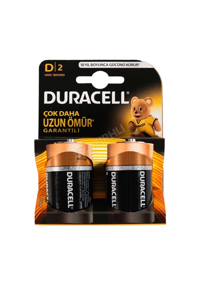 Duracell Büyük Pil 2'li