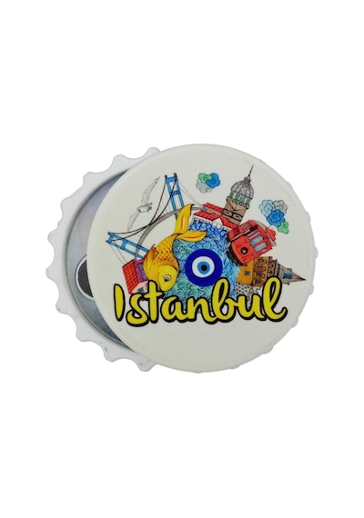 İstanbul Temalı Magnet Kapak Açacak