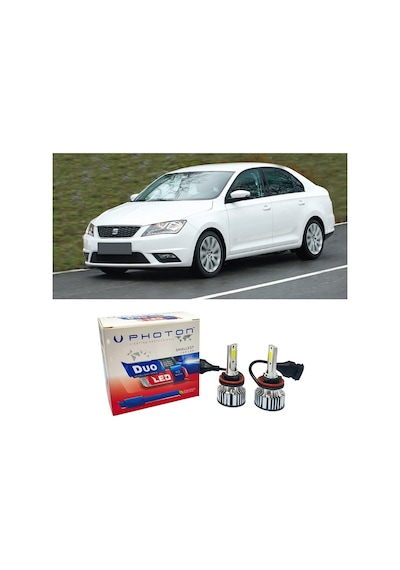 Seat Toledo Kısa Far Ampulü H7 Duo Yeni Seri Beyaz 2012-2018