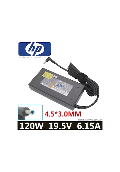 Hipro Hipro Hıpro - Hp Uyumlu 19.5v 6.15a 120w 4.5 3.0mm Notebook Adaptör Mavi Uc /  Üretici