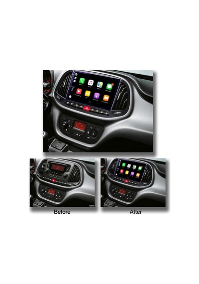 Fiat Doblo 2015-2019 Android 2 Gb + 32 Gb Carplay Multimedya JAPON SERİ