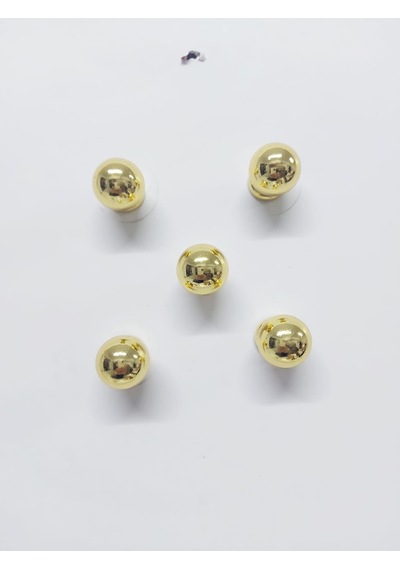 Hırdavatım Özsan Misket Düğme Altın Sarısı (25 Mm)
