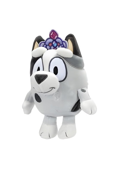 Blueyplus Princess Muffin Taçlı Peluş Oyuncak Çocukların Hayal Gücünü Geliştiren Masalsı Arkadaş 20 Cm Çok Renkli