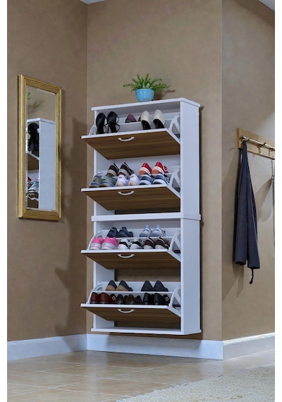 Eliusta Berrak Ceviz 8 Bölmeli Ayakkabılık 72 Cm Genişlikte Duvara Monte 72x156x26 Cm Ayakkabılık Ceviz Eliusta Berrak Ceviz 8 Bölmeli Ayakkabılık 72 Cm Genişlikte Duvara Monte 72x156x26 Cm Ayakkabılık Ceviz