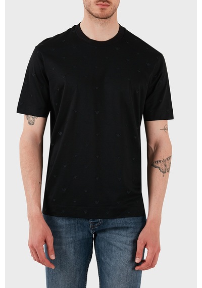 Emporio Armani Erkek T Shirt Em001400 Af10017 Fc185 Siyah SIYAH