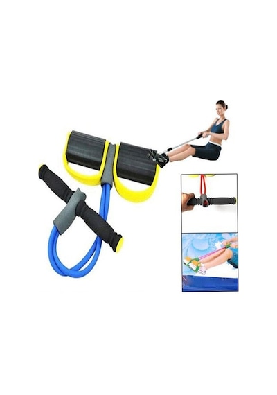 Body Trimmer Egzersiz Aleti El Ayak Egzersiz Direnç Yayı Lastiği