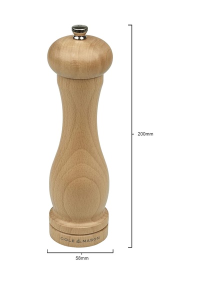 Ha0825p Beech Capstan 200mm Tuz Değirmeni Diğer