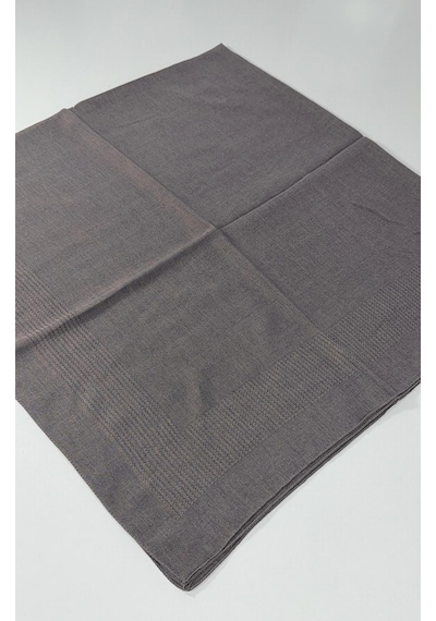Miray Büyük Boy Pano Pamuk Eşarp - 120 X 120 - 0618 Sis Gri