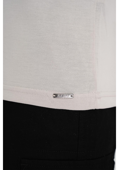 Efor Comfort Fit Polo Yaka Modal Karışım Kısa Kol Casual Taş Tişört Ts 903 Taş