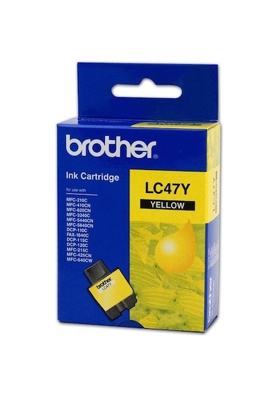 Brother Lc 47Y Yellow Sarı 400 Sayfa Kartuş Mfc 235