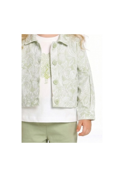 Xo Kids Kız Çocuk Ceket 1-4 Yaş 31613 Yeşil