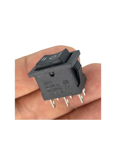 Ic-123-6 Mini Işıksız Anahtar On-off-on 6p