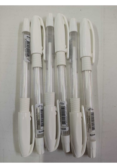 Neon Jel Beyaz Kalem 1.0 Mm 6 Adet Diğer