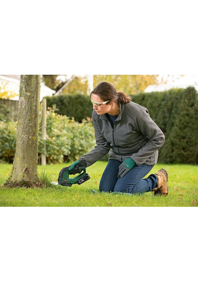 Bosch AdvancedShear 18V-10 Akülü Topiari ve Çim Biçme Makası Seti - 0600857000