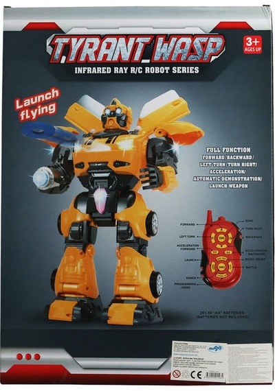Tyrant Wasp Kızılötesi Işın R/c Robot