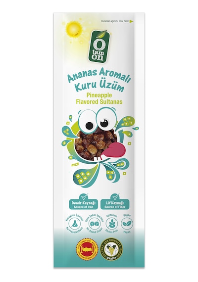 Ananas Aromalı Üzüm 18x30g Set
