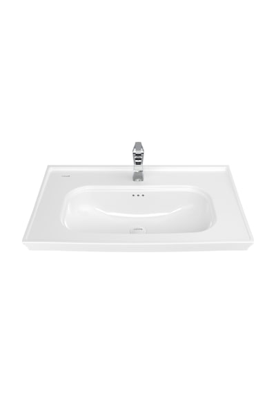 Creavit Antik Dolap Uyumlu 80 Cm Lavabo Ve Ayak Seti Beyaz