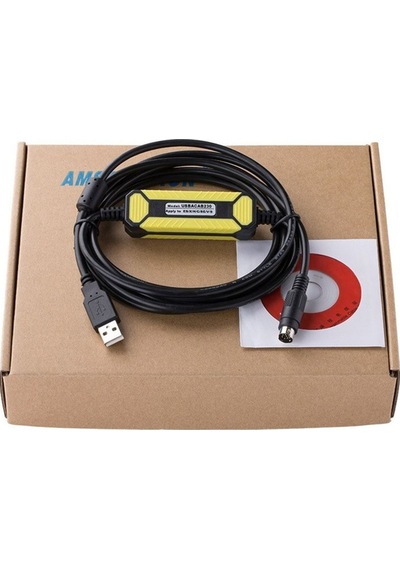 Usbacab230 Delta Plc Programlama Kablosu Es Ex Eh Ec Se Sv Ss Xinje Xc Xd Xe Usb-dvp Usb Plc