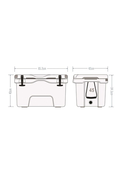 Icepeak Aden Buzluk 45 Litre