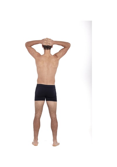 Oıl Company Hafif Nefes Alabilir Rahat Kumaş Isı Korumalı Termal Boxer Black
