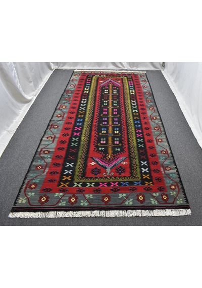 Zehra Abla Halı Yeni El Dokuma 6m2 Karabağ Yün Kilim 6373