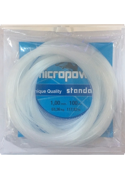 Mıcropower Standard 100mt Byz Poşet Misina 1,00 mm