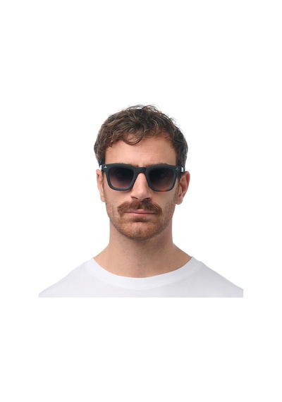 Okkia Firenze Unisex Güneş Gözlüğü Siyah Havana / Lens: Yeşil Gradyan Kahverengi