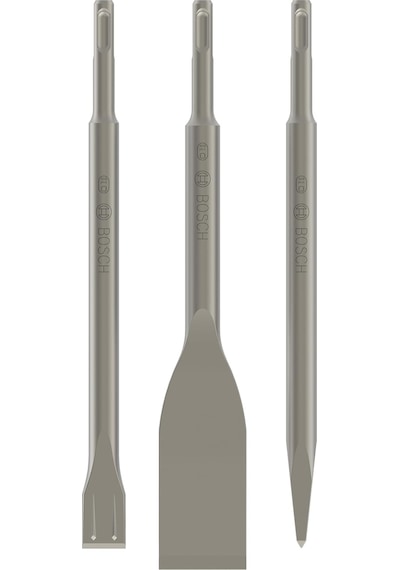 Professional 3 Parçalı Keski Seti Long Life Sds-plus Beton, Darbeli Matkap Aksesuarı