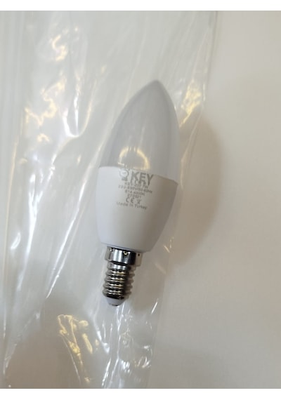 7w E-14 Led Ampul 4000k Ilık Beyaz Ycl Tekli