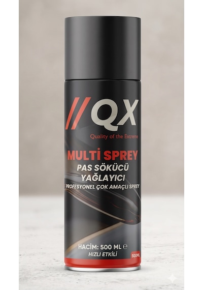 Qx Multi Sprey Pas Sökücü Yağlayıcı 500 Ml