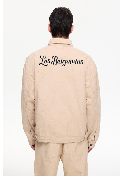 Les Benjamins Les Benjamıns Jacket 004 L Neutral Nude Bej