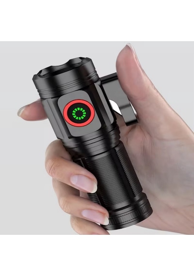Powerdex Pd-7007 15 Watt Mıknatıslı Mini Şarjlı El Feneri Siyah