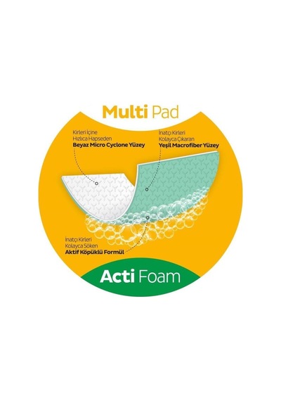 Sleepy Easy Clean Süper Yağ Çözücü&kireç Sökücü Yüzey Temizlik Havlusu&mendili 8x30 240 Yaprak Beyaz