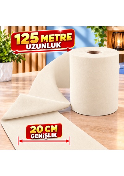125 Metre Krem Tela Kumaş Krem Süsleme Kumaşı Krem Elyaf Süsleme Tülü Krem Yılbaşı Süsleme Tülü