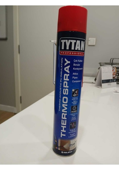 Poliüretan Isı Yalıtım Köpük Seti 24 Adetx870 Ml- 48 M2