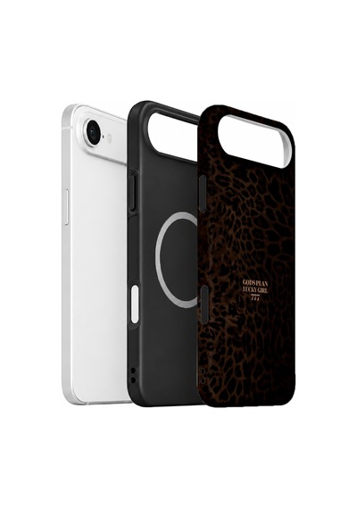 Velvoria Valestra Gece Leopar Apple Apple iPhone Uyumlu 17 Air Magsafe Koruma Kılıfı Valestra Magline - Gece Leopar