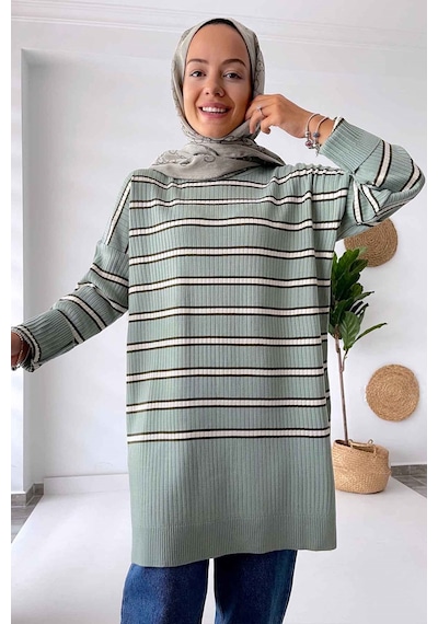 Kahijab Lady Triko Tunik - Yeşil