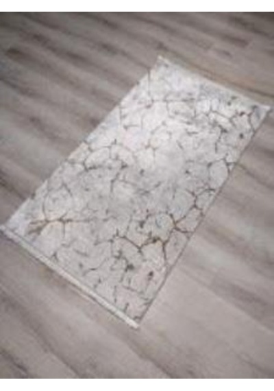 Yamalıhome Bambu Halı 1025Hardal Krem 80X140 Cm Pratik Halı