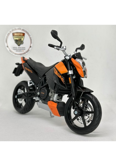Ktm Duke 690 1:12 Diecast Model Motosiklet Maisto Lisanslı Metal Model