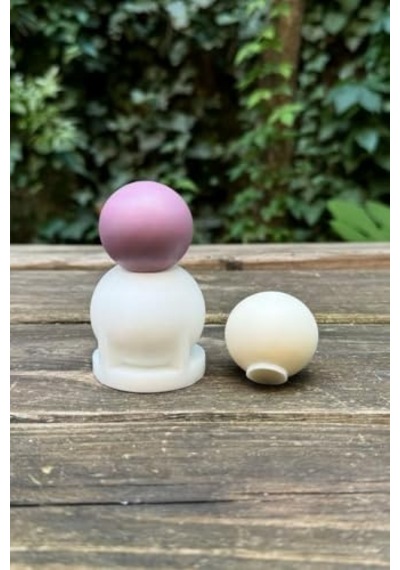 4cm Çap Silikon Mum Kalıbı Çok Renkli