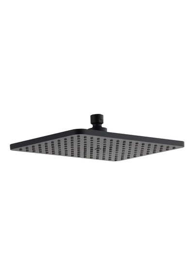 Fause Tepe Duş Başlığı 29,5x19 Cm Ktd122 Mat Siyah Çok Renkli
