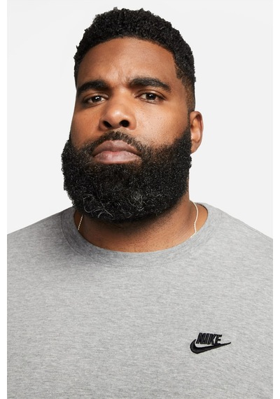 Nike Nsw Club Tee Erkek Uzun Kollu Spor Tişört Gri