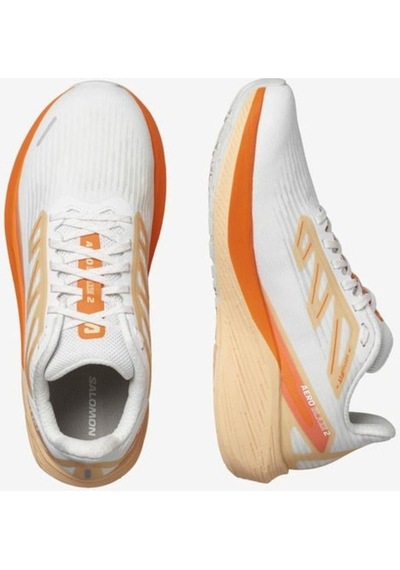 Salomon Aero Blaze 2-3537 White/dragon Fire/peach Quartz Beyaz - Turuncu