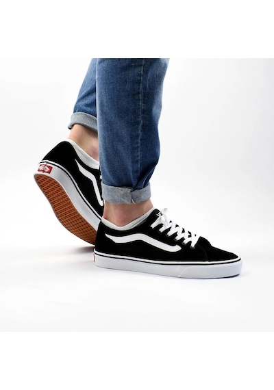 Vans Mn Filmore Decon Ayakkabı- Erkek Siyah - Beyaz