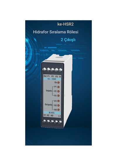 2 Çıkışlı Hidrafor Sıralama Rölesi