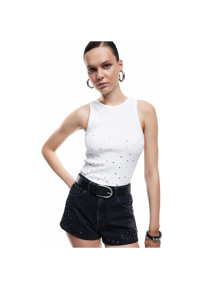 Koton Koton X Zeynep Bastık - Pamuklu Slim Fit Bisiklet Yaka Taşlı Atlet Kırık Beyaz 5sak10125uk Ekru Koton Koton X Zeynep Bastık - Pamuklu Slim Fit Bisiklet Yaka Taşlı Atlet Kırık Beyaz 5sak10125uk Ekru
