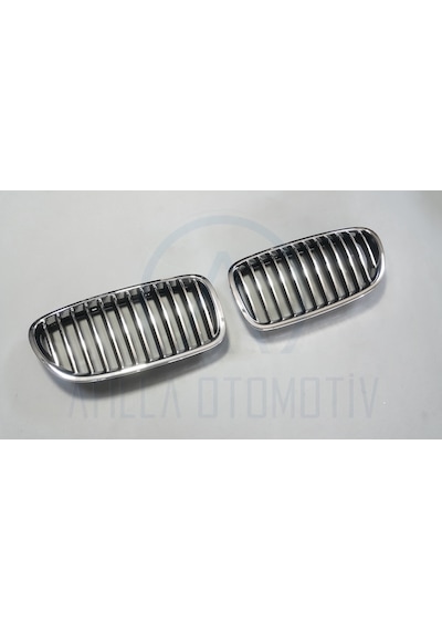 BMW 5 SERİSİ F10 F11 2010-2016 BÖBREK PANJUR SETİ KROM-KROM